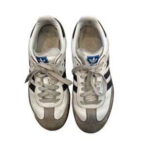 Adidas White and Black Sneakers